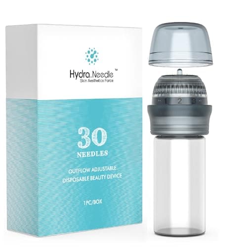 Micro Infusion Needles System for Face Skin Care, 0.25mm Microneedling Derma Roller Stamp Serum Applicator for Women & Men - Image 1