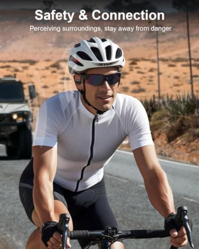 WamGra Open Ear Headphones,Bluetooth Headphone for Running Cycling Workouts - Thumbnail 2