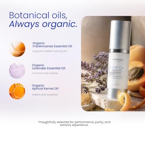 Nutricel Glow GHK-Cu Emu Oil Serum with Copper Peptides and Methylene Blue - Original Formula - Trusted Made in America Brand - 1 fl oz (30 mL) - Thumbnail 5