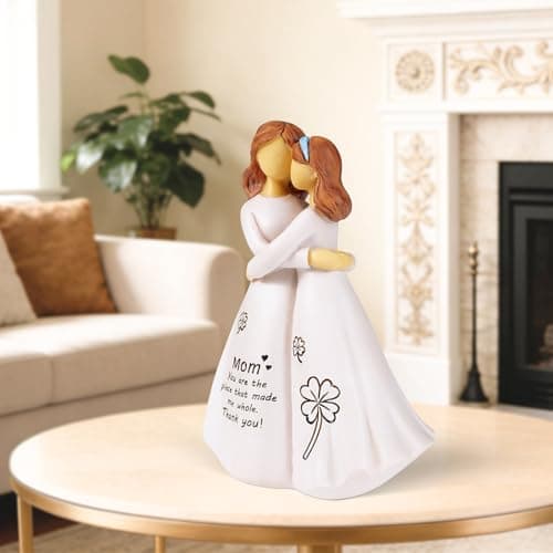 Being in Bloom Gifts for Mom: 5.2” Mother and Daughter Resin Figurine - Sentimental Gift for Mom from Daughter - Mother’s Day and Christmas Keepsake - Thumbnail 6