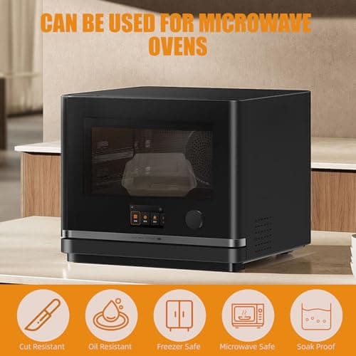 Clamshell Take Out Food Containers - 9x8 Inch Takeout Lunch Box Containers To Go Take Out Clamshell for Food, leftover containers with lids,Disposable Eco-Friendly Biodegradable, PFAS-Free (100) - Thumbnail 2