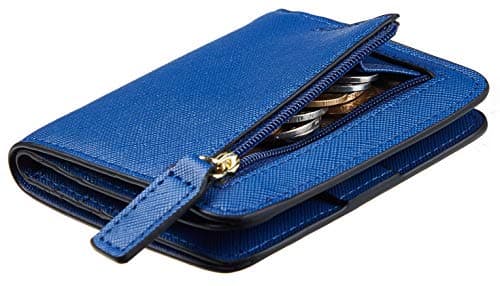 Toughergun Women’s Small Slim Leather Wallet with RFID Protection, Compact Bifold Mini Purse with Clear ID Window - Image 1