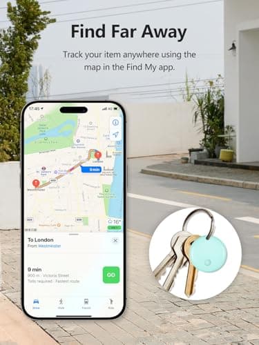 Lmrbelec Tracker Tags for Apple Find My (iOS Only) - Macaron, 4 Pack - Thumbnail 4