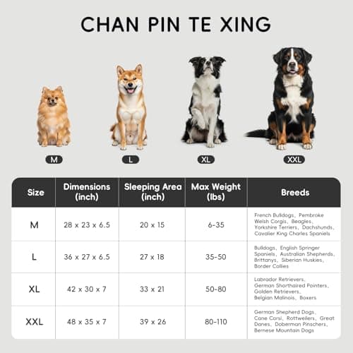 Homemate Dog Bed Medium Size Dog 28x23 inch with Orthopedic Foam Waterproof Outdoor Pet Cat Bed Sofa Supplies with Toy Dogs Crate Pad Couch with Removable Washable Cover & Non-Slip Botton Light Grey - Thumbnail 3