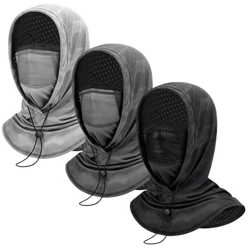 YANIKY Summer Cooling Balaclava with Breathable Holes, Sun UV Protection Face Mask for Running, Cycling, Fishing, Men & Women - Image 1