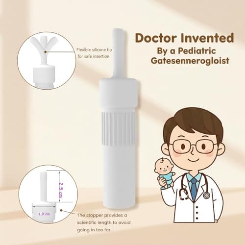 JAPARA Gas and Colic Reliever for Babies, Natural Solution for Baby Colic and Gas Relief, 100% Safe & Effective Instant Constipation Relief for Gassy Babies (20 Count) - Thumbnail 2