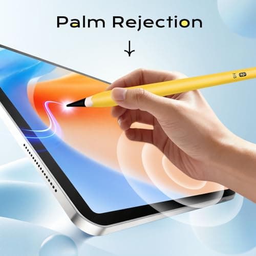 Stylus Pen for iPad 2025-2018 Faster Charge Apple Pencil with Palm Rejection Tilt Sensitivity 2B Pencils Appearance Magnetic Pen for Mini 5/6, iPad 6/7/8/9/10/A16, Air 3/4/5/6/7, IPad Pro11/12.9"/13" - Thumbnail 5