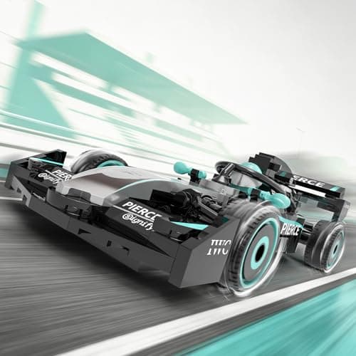 Xbert Race Cars Building Sets, High-Speed Car Toy for Kids Boys, Model Car Kits for Display and Play, Vehicle Building Blocks Set, for Racing Cars Fans - Thumbnail 6