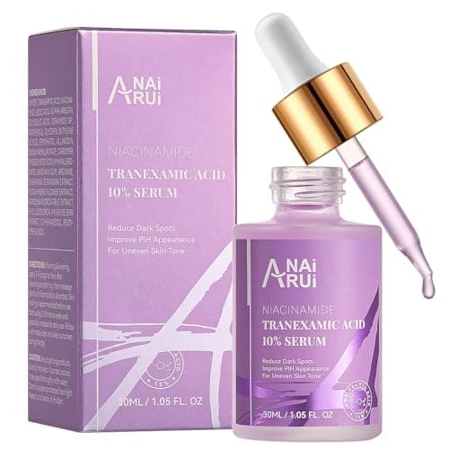 ANAI RUI 10% Tranexamic Acid Face Serum with Niacinamide, Kojic Acid, Arbutin & Ceramide, Lightweight Hydrating Serum for Uneven Skin Tone & Smooth Texture, Fragrance-Free, 1.05 Fl Oz - Image 1