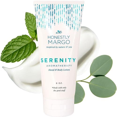 Honestly Margo Aromatherapy Hand & Body Lotion (Eucalyptus, 6 Oz) – Hydrating Moisturizer with Essential Oils, Clean, Cruelty-Free Body Care, Must-Have Bath Products, Hand Cream & Body Moisturizer