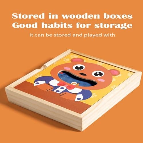YECHISY Wooden Feeding Toy for Toddlers: Montessori Pretend Play Food Set for Kids Kitchen with 30 Various Foods, Bowl & Spoon, Preschool Learning Toys, Fine Motor Skills Gift for Kids Boys & Girls - Thumbnail 6