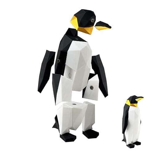 3D Magnetic Puzzle,Magnetic Animal Puzzle Toys for Adult,Penguin Model Collectible Novelty Desk Decor Toy - Image 1