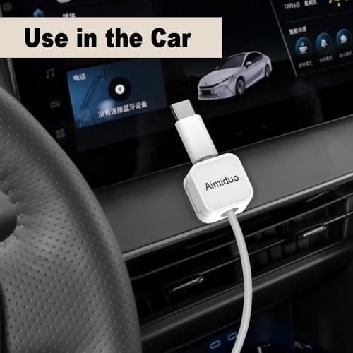 Magnetic Cable Clips Cord Organizer Holder,10-Pack Cable Management Cord Clips,Adhesive Phone Cable Wire Charger Cord Holder For Nightstand Desk Charging Cords Wall Car Desktop Office (10, white) - Thumbnail 5