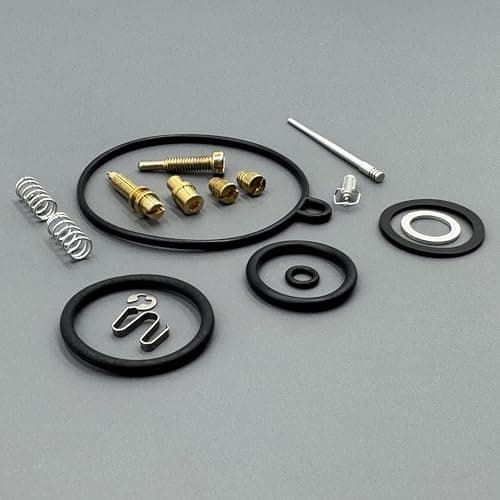 Carburetor Rebuild Repair Kit for Honda CT70 Trail 70 1978-1981 with Gaskets Jets Replacement Parts - Thumbnail 2