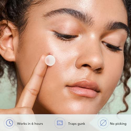 Pimple Patches for Face,Acne Patches for Face,Pimple Patch,Zit Patches,Hydrocolloid Blemish Patches for Covering Zits ,with Salicylic Acid,Tea Tree oil & Calendula oil (106 Counts, Count, 106.0) - Thumbnail 4
