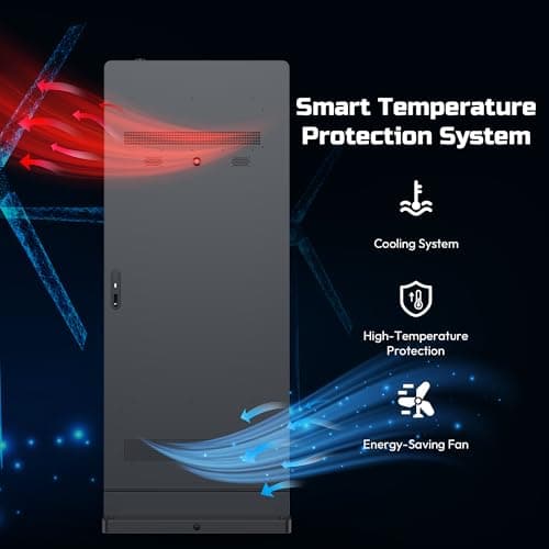 65 Inch 4K Outdoor Digital Signage, IP66 5000 Nits Auto-Brightness Adjustment Floor Standing Kiosk, CMS/WiFi/HDMI/USB Input, Multifunctional Advertising Display for Business Advertisement - Thumbnail 6