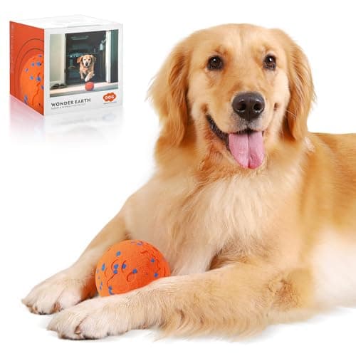 Zizimoko Smart Interactive Dog Toys,Vibrating Dog Ball,Pet Bounce Ball for Dogs (Small & Large),Chew-Proof Shell,Automatic Moving/Bouncing/Rotating, E-TPU Material,Ip68 Waterproof - Image 1