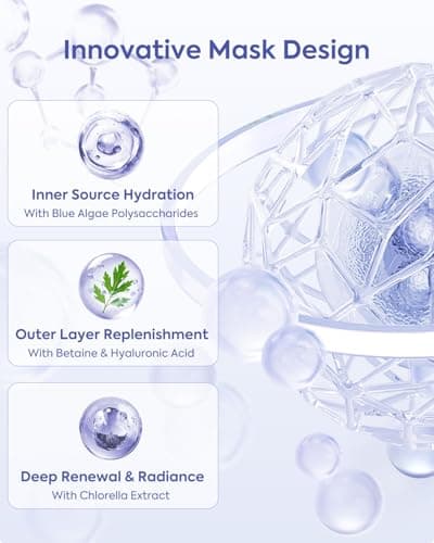 KOMFYMED Hydrating Serum Ampoules with Sodium Hyaluronate & Algae Extract, Deep Moisture & Barrier Repair, Single-Use Skincare Serum for Dry & Sensitive Skin (1.5ml / 0.05 fl.oz × 5) 可复美吨吨次抛精华 - Thumbnail 3