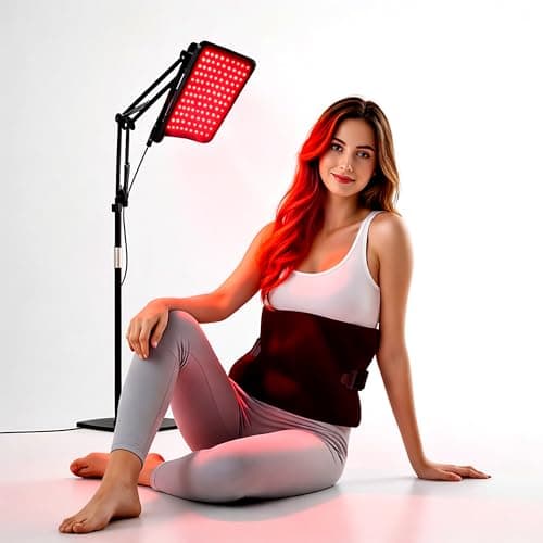Red Light Therapy Device for Face & Body | Red Infrared Light Therapy Lamp with Stand Led 660nm Red Light-Therapy& 850nm Infrared Light Device - Image 1