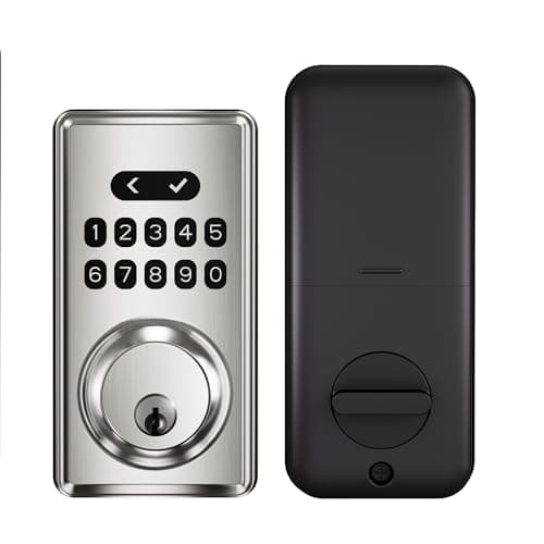 Keypad Deadbolt, Keyless Entry Door Lock,Smart Deadbolt Lock - Image 1