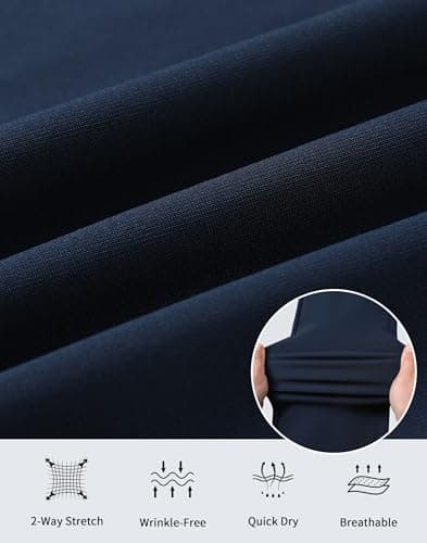 Pioneer Camp Mens Golf Pants Mens Dress Pants Wrinkle Free 5 Pockets Stretch Quick Dry Casual Work Travel Slack Comfy Trousers - Thumbnail 4