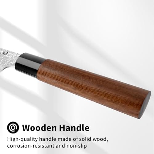 Plys Damascus Chef Knife Professional Kitchen knives - Thumbnail 3