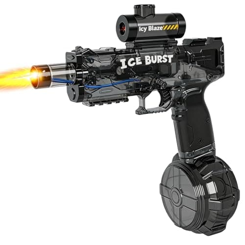 Electric Water Gun for Adults & Kids, Automatic Water Guns High Capacity 500+, Water Squirt Guns, Long Range Water Pistol Blaster Soaker,Summer Pool Toys (Black)