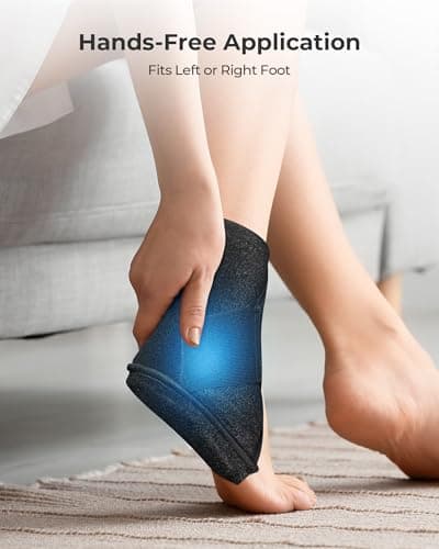 Koonie Ankle Ice Pack Wrap for Swelling, Plantar Fasciitis, Planters Facetious Relief, Reusable Ankle Brace Ice Pack, Cold Therapy Sock Compression for Achilles Tendonitis, Sore Feet, Foot & Heel - Thumbnail 6