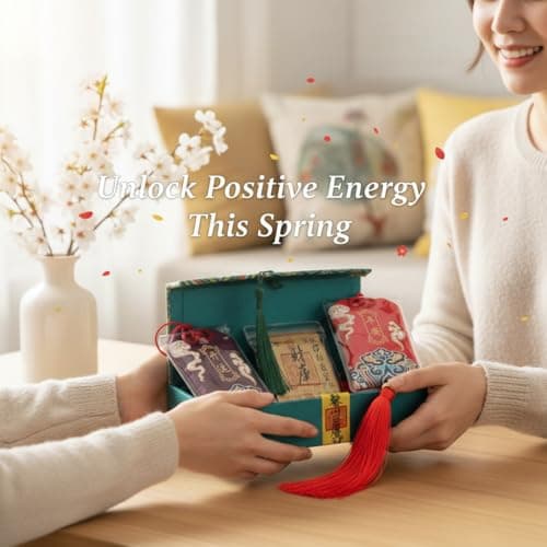 2026 Tai Sui Amulet & Feng Shui Gift Set - Year of the Horse Wealth Protection Kit - Includes Handmade Car Charm, Taoist Talisman & Phone Sticker - Spiritual Good Luck Gift - Thumbnail 2