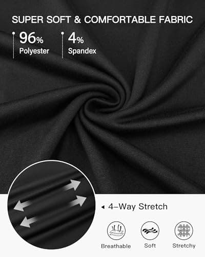 Stelle Black T Shirts for Women Oversized Crew Neck Short Sleeve Summer Tops Loose Fit Soft Basic Tee Shirt Large - Thumbnail 3