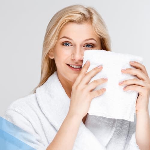 Infinitee Xclusives Luxury Wash Cloths for Showering [13x13] – 100% Cotton Washcloths [Pack of 4], Soft and Absorbent Face Towels for Bathroom Wash Clothes, Gym, and Spa (Shadow Grey) - Thumbnail 6