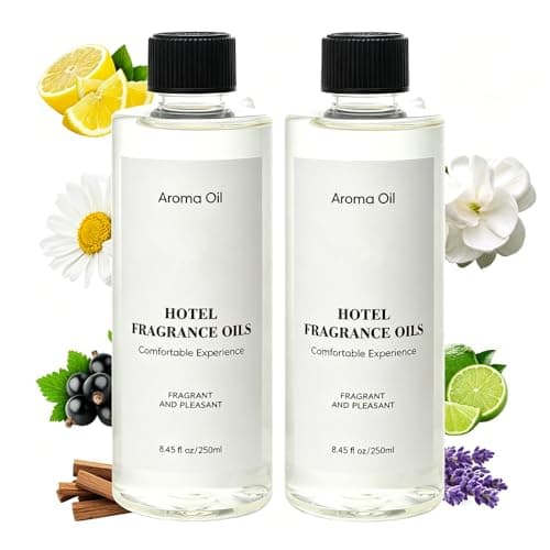 Gihen Hotel Diffuser Oil Refill Inspired by The Ritz-Carlton Hotel - 250 ml 8.45 fl oz -Aromatherapy Essential Oil- Lemon, Lavender & Wood Notes- Ideal for Ultrasonic and Waterless Diffusers - Image 1