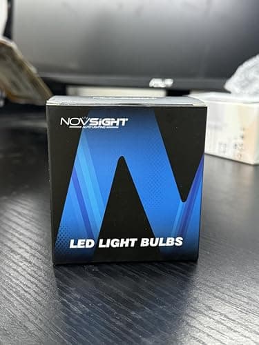 NOVSIGHT H8/H9/H11 Light Bulbs - 1:1 Mini Size H11 Fog Bulbs, 600% Bright 6500K White Fanless LED Light Bulbs, Easy Install, Plug and Play, Pack of 2 - Thumbnail 2