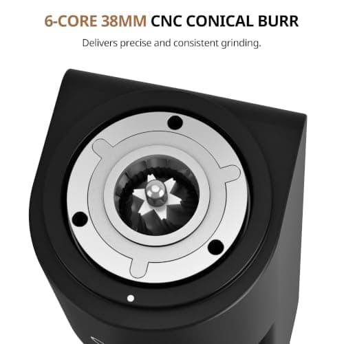 Geimori GU38 Coffee Grinder for Espresso&Drip,Conical Burr,Stepless Control - Thumbnail 5