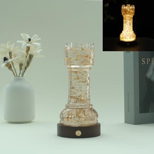 Lighthouse Statue with Light - Nightlight Tabletop Home Decoration Figurine Accessories Tabletop Sculpture - Thumbnail 2
