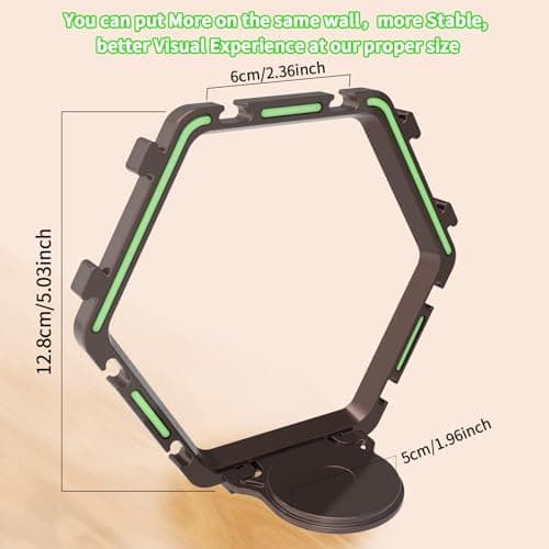 YODAR 9 PCS Riser Display Shelf for Funko POP Figures, Floating Shelves Display Stands for Funko POP Organizer, Glowing at night - Thumbnail 4
