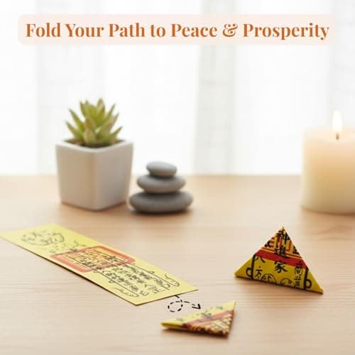 2026 Feng Shui Blessing Kit - Tai Sui Protection & Wealth Manifestation Set with 2 Silk Amulets, Taoist Talismans, Gold Sticker & Luxury Box - Spiritual Good Luck Gift - Thumbnail 6