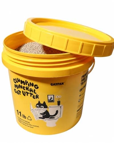 CATPAK Clumping Cat Litter - 100% Natural Attapulgite Clay, Ultra-Low Dust (0.35%), Lock & Dry Technology for a Fresh Home, Fast Clumping & High Absorbency, Eco-Friendly, 6.62 LB(4.5, Kilograms) - Thumbnail 5