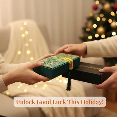 2026 Feng Shui Blessing Kit - Tai Sui Protection & Wealth Manifestation Set with 2 Silk Amulets, Taoist Talismans, Gold Sticker & Luxury Box - Spiritual Good Luck Gift - Thumbnail 2