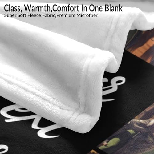 Personalized Love Gifts for Girlfriend Boyfriend Birthday Custom Blanket with Picture Text Customized Anniversary Memories Souvenir with Photos Gift for Couple Wedding Valentines Day Soft Warm - Thumbnail 5