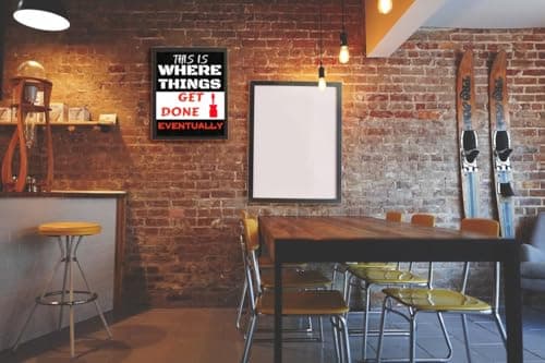 Carastora Metal Garage Sign – Vintage-Style Funny Wall Plaque for Shop, Man Cave or Workspace – Humor Decor for Men, 12x8 Inch Tin Sign - Thumbnail 3