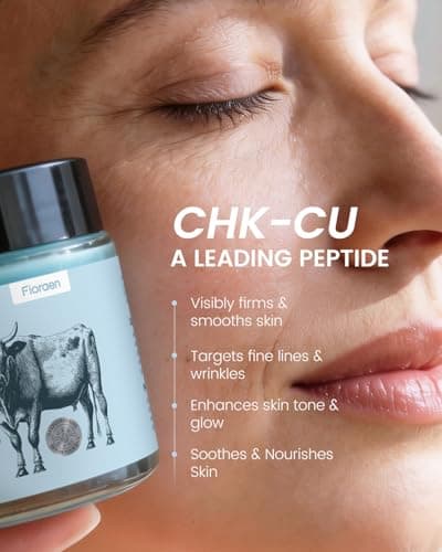Fioraen 25,000ppm GHK-Cu Copper Peptides Whipped Beef Tallow for Skin, Grass Fed Tallow and Honey Balm with Manuka Honey & Vitamin E, High Potency Anti Aging Face Moisturizer for Firming & Repair 4oz - Thumbnail 2