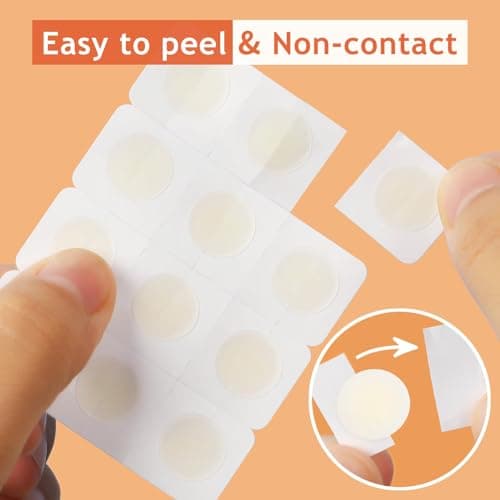 Dazzlook Ultra Pimple Patches - Hydrocolloid Acne Patch for Covering Zits and Blemishes Breakouts Spot Acne Dots Stickers for Face and Skin (120 count) 3 Size Day and Night Use - Thumbnail 4