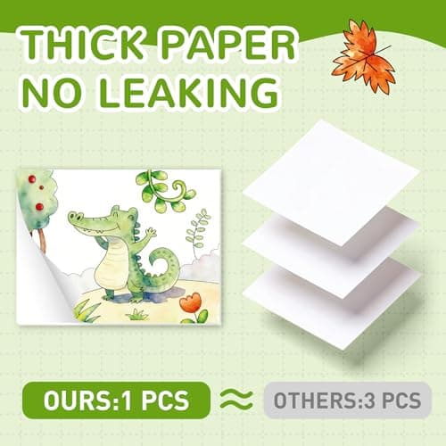 YPLUS Paint with Water Coloring Book for Toddlers, Mess Free Watercolor Painting Set with Brush, 26 Pages & 8 Color Palettes, DIY Art Craft Travel Toy Gift for Kids Ages 1-3 2-4 4-6 (Animals) - Thumbnail 4