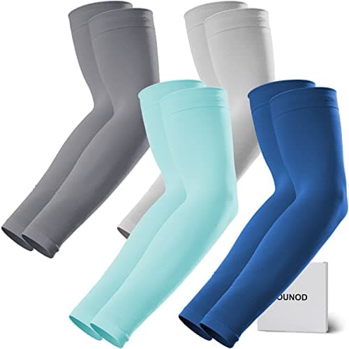 GOUNOD Arm Sleeves for Men Women,Compression Sleeves to Cover Arms for Men Working,Sun Sleeves for Men UV Protection - Image 1