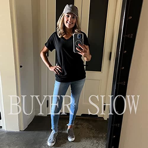 JENN ARDOR Women's Canvas Sneaker Slip-ons Loafers Shoes for Womens Fashion Casual Canvas Round Toe Soft Comfortable Walking Flats Light Grey - Thumbnail 5