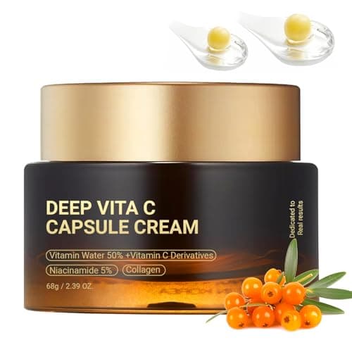 FIUMOT Deep Vitamin C Golden Capsule Hydrating Face Moisturizer, Antioxidant Protection, Lightweight Daily Skincare - Thumbnail 2