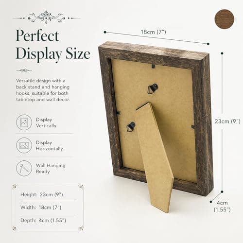 Wugakio Real Butterfly Framed - Hanging wood grain photo frame, Taxidermy Animals for Oddities and Curiosities Gifts (papilio maackii - Wood Grain Photo Frame) - Thumbnail 4