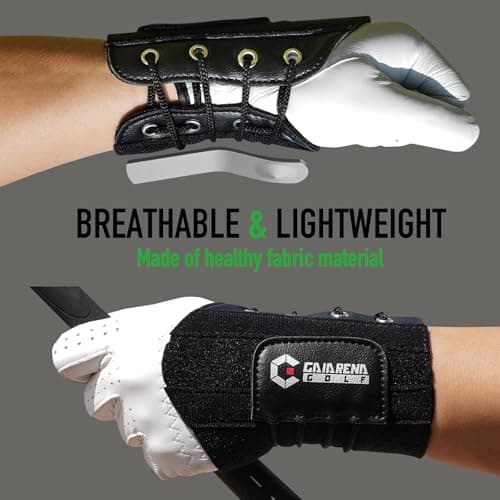 GAIARENA Golf Training Aid Wrist Hinge Trainer Brace, Effective Golf Swing Training Aids, Correct Wrist Angle Swing Posture & Develop Muscle Memory for Beginner (Left Handed Golfers)【Patent Pending】 - Thumbnail 4