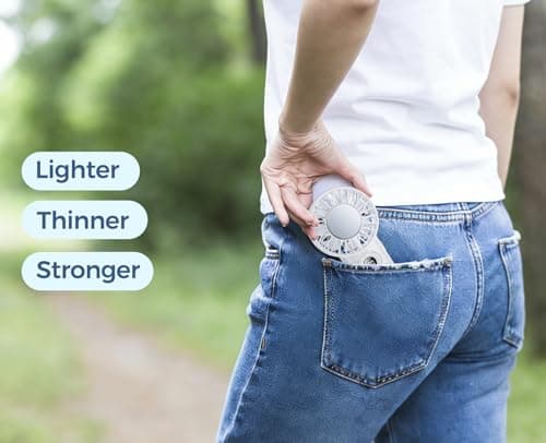 Eastfox 2026 Upgrade 3 In 1 Handheld Portable Turbo Fan with Ice Cooler,Rechargeable 100 Speed Mini Personal Fan 10500 RPM Small Pocket Fans Makeup fan for Outdoor,Office,Camping,Travel-White - Thumbnail 6